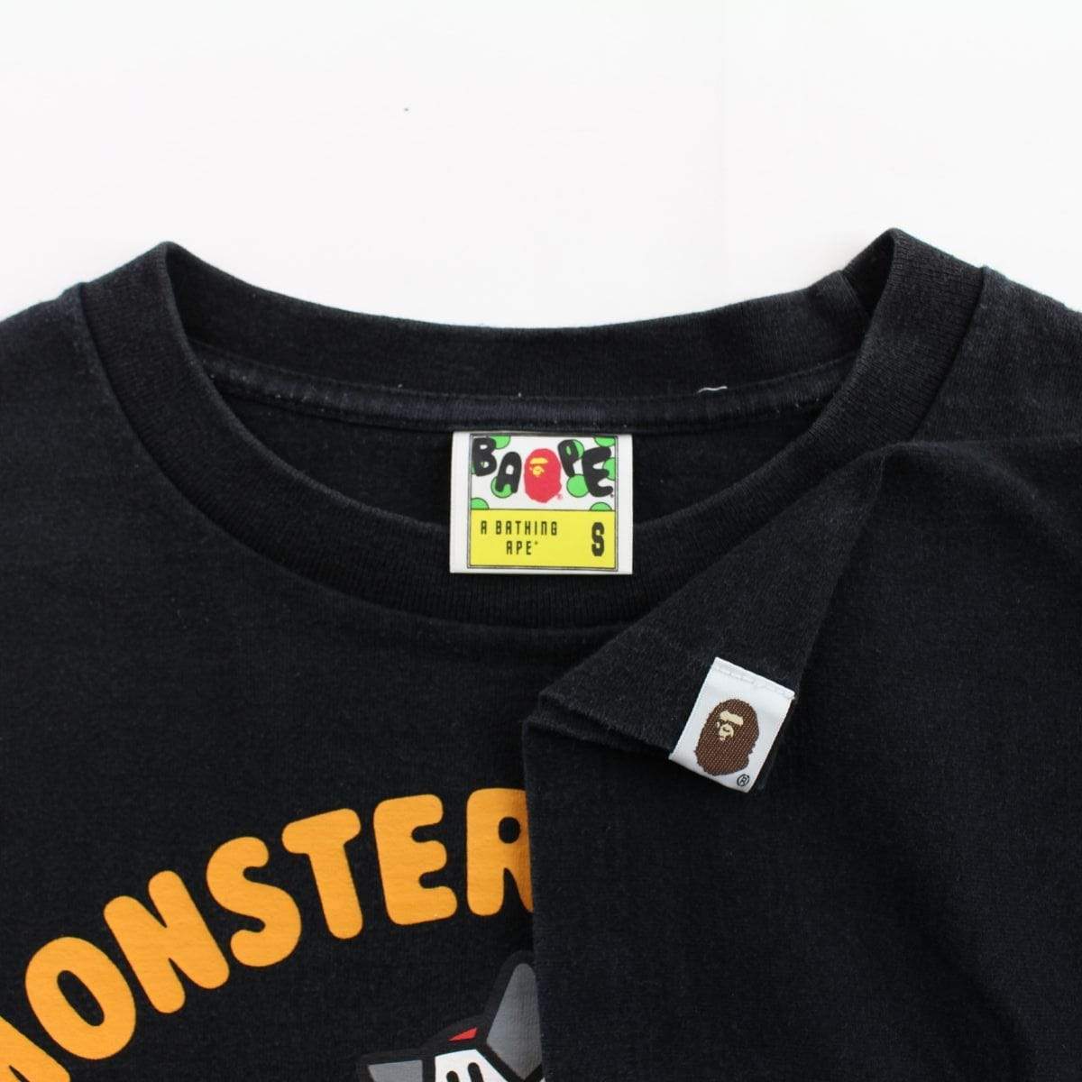 Bape x Monster Hunters Liolaeus Logo Tee black - SaruGeneral