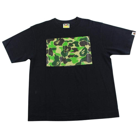 T-shirt Bape ABC Green camouflage box noir