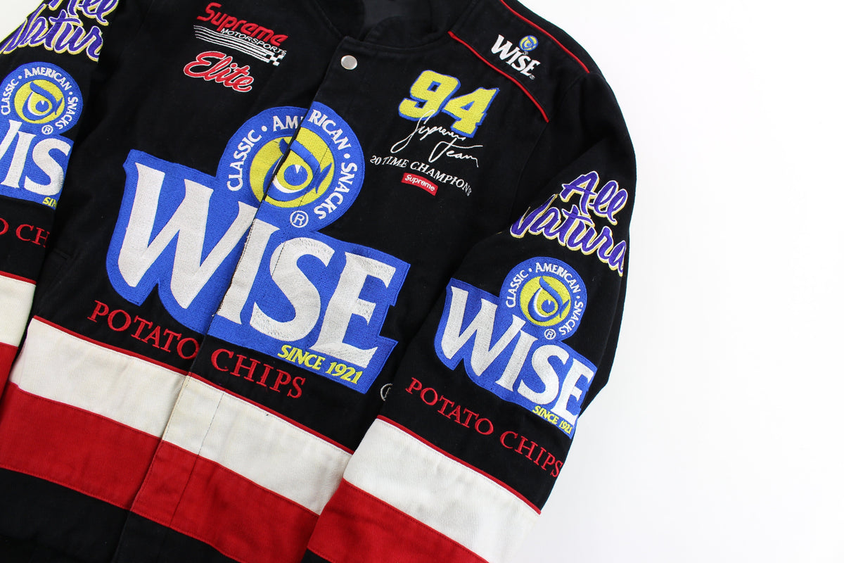 supreme wise racing jacket black - SaruGeneral