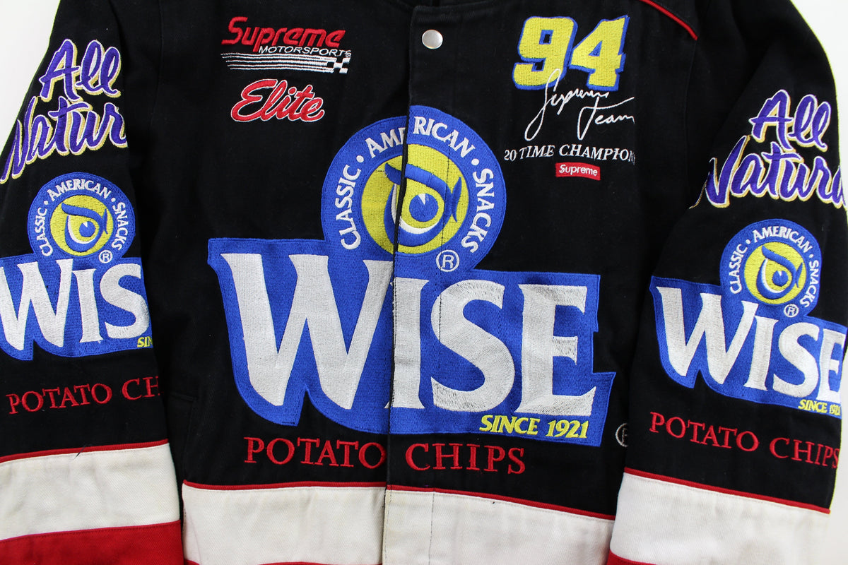 supreme wise racing jacket black - SaruGeneral