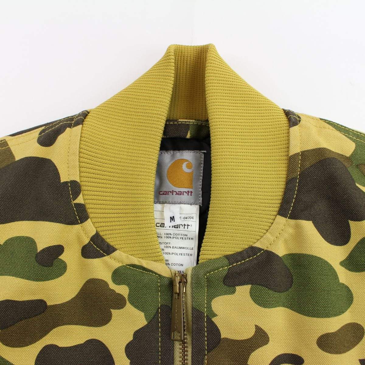 bape x carhartt 1st yellow camo vest 2005-06 - SaruGeneral