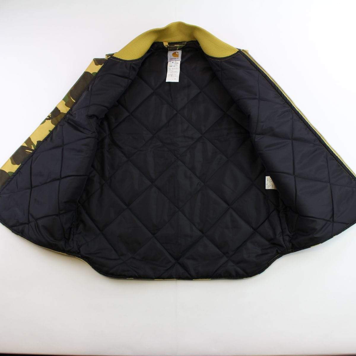 bape x carhartt 1st yellow camo vest 2005-06 - SaruGeneral
