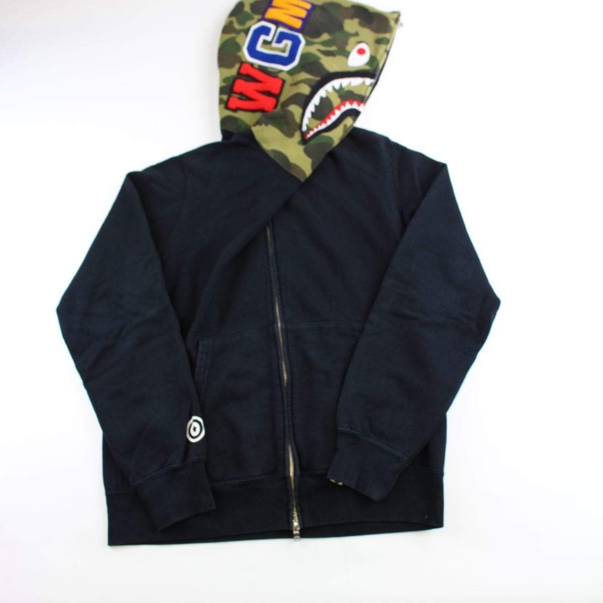 bape 1st green camo shark black - SaruGeneral