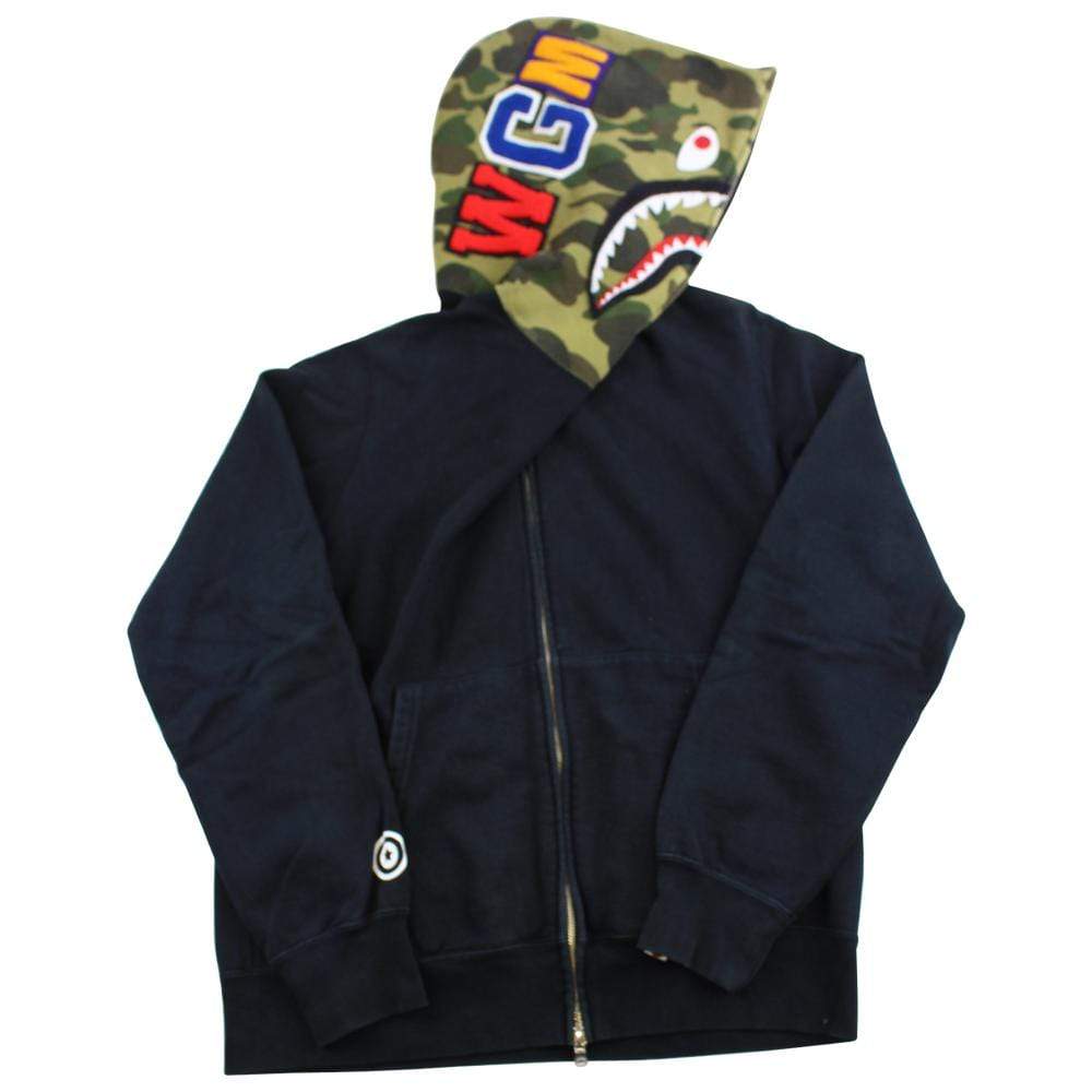 bape 1st green camo shark black - SaruGeneral