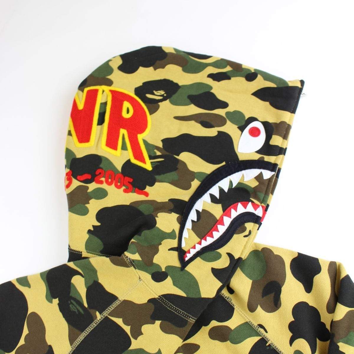 Bape 1st yellow shark hoodie - SaruGeneral