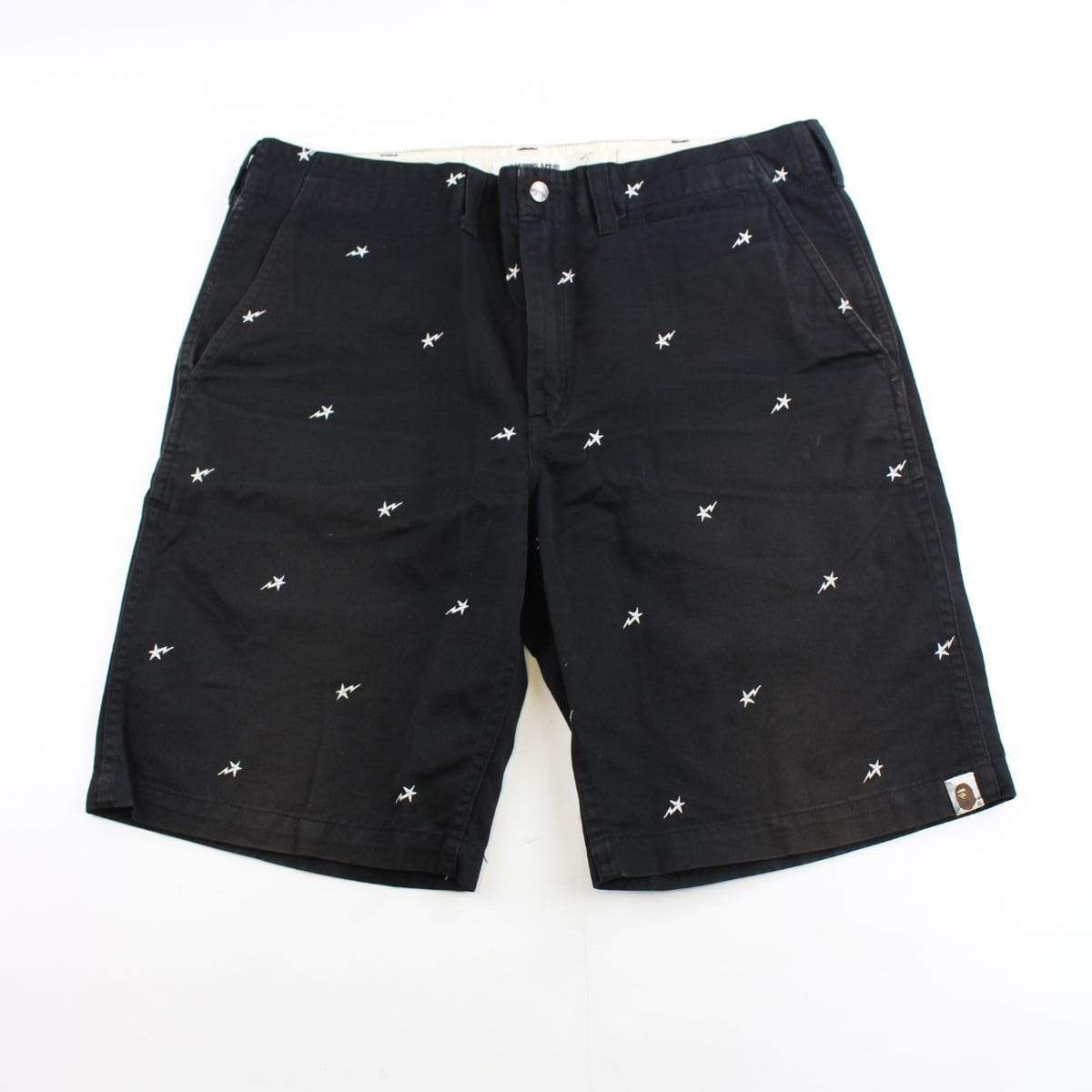 Bapesta All Over shorts black - SaruGeneral