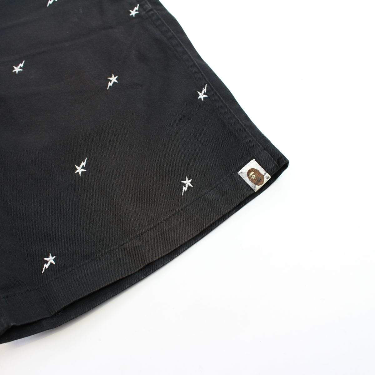 Bapesta All Over shorts black - SaruGeneral