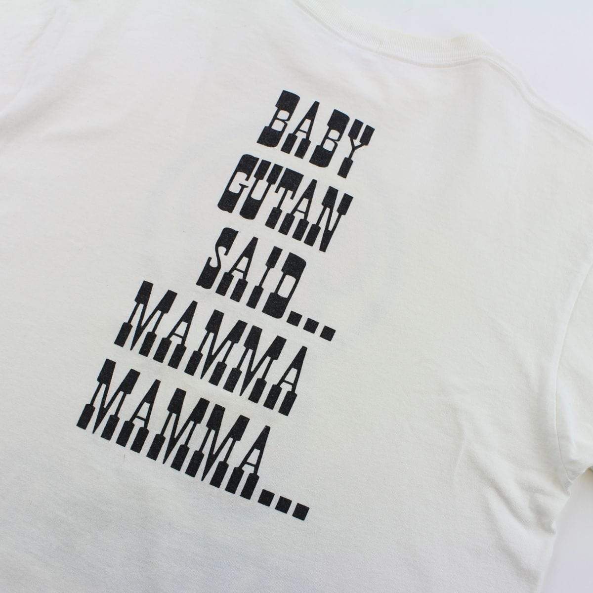 Bape Baby Gutan Tee White - SaruGeneral