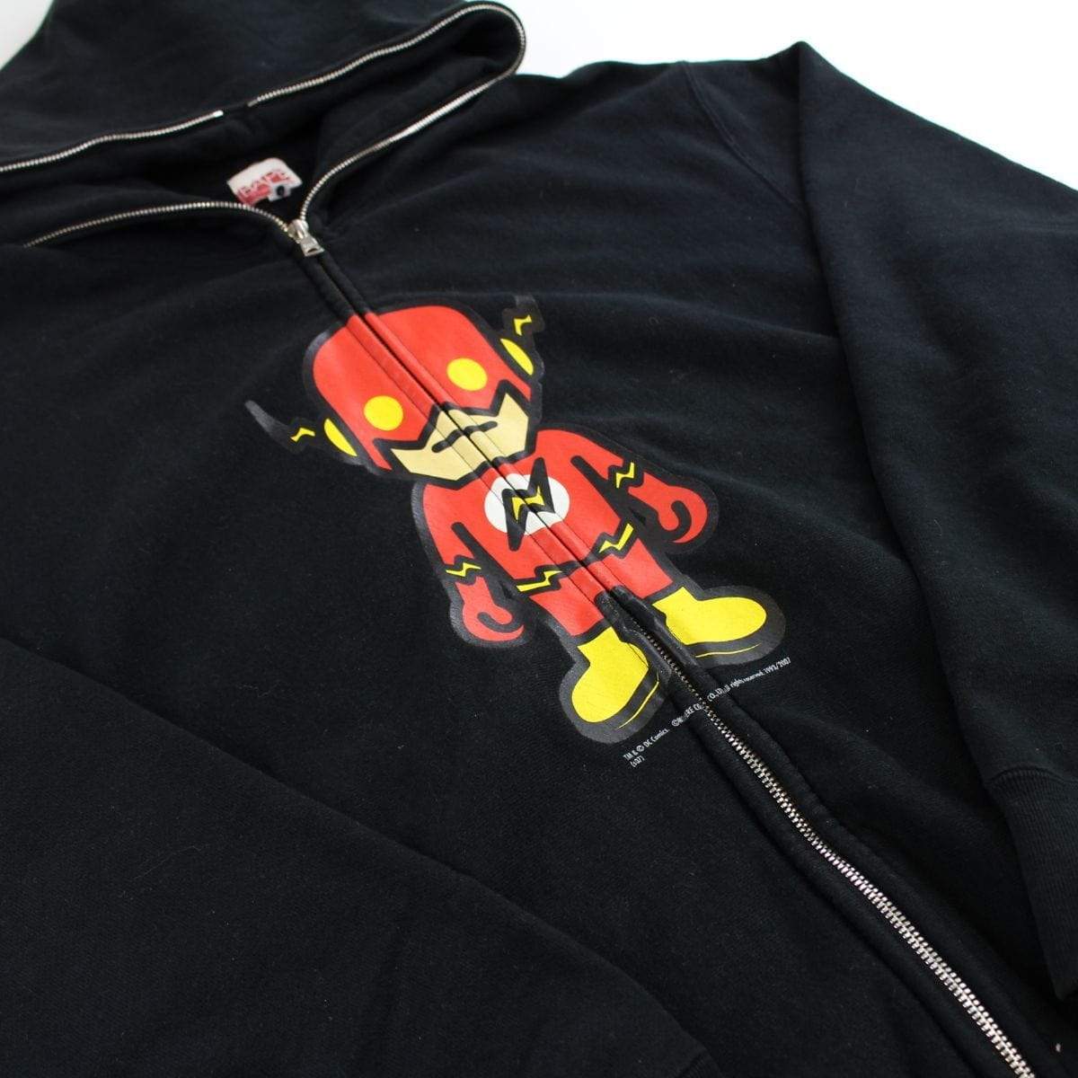 bape x dc comics flash full zip black - SaruGeneral