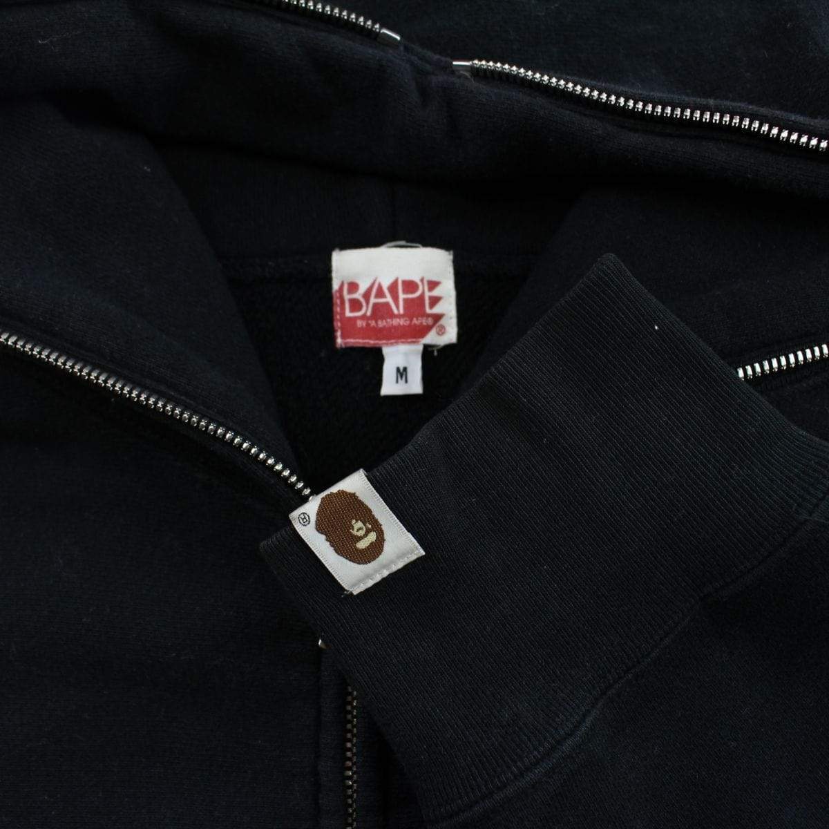 bape x dc comics flash full zip black - SaruGeneral