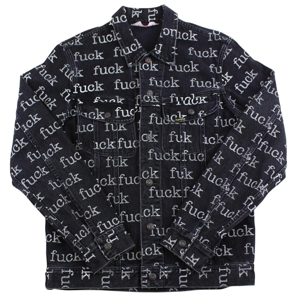 supreme fuck denim jacket 2013 - SaruGeneral