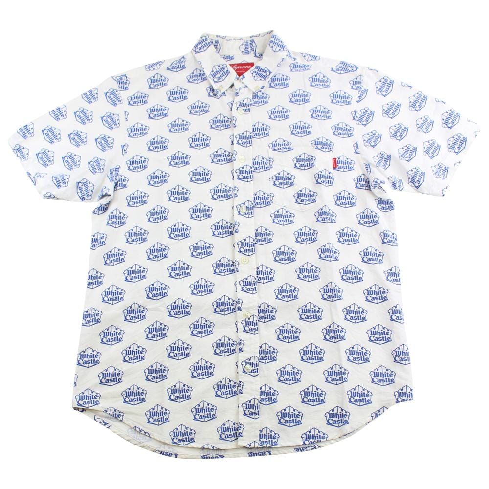 supreme white castle shirt white 2015 - SaruGeneral