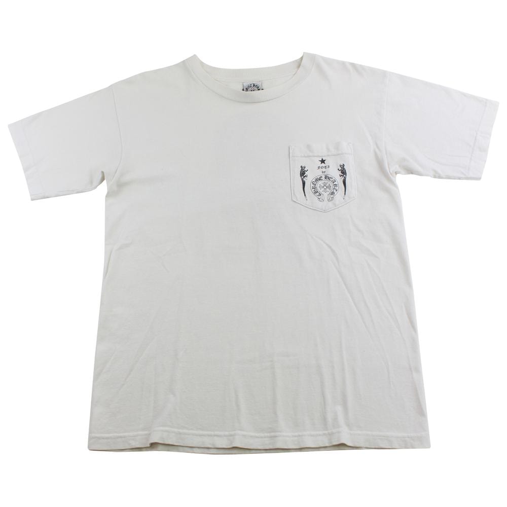 chrome hearts foti skull tee white - SaruGeneral