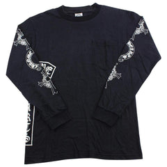 Chrome Hearts Cross Arms Logo LS Black