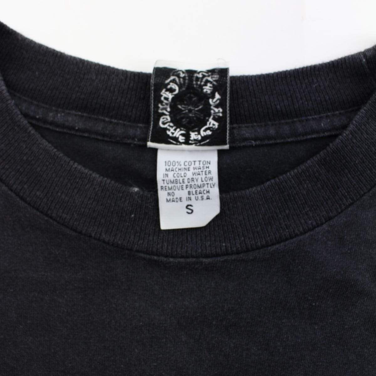 chrome hearts dagger pocket ls black - SaruGeneral