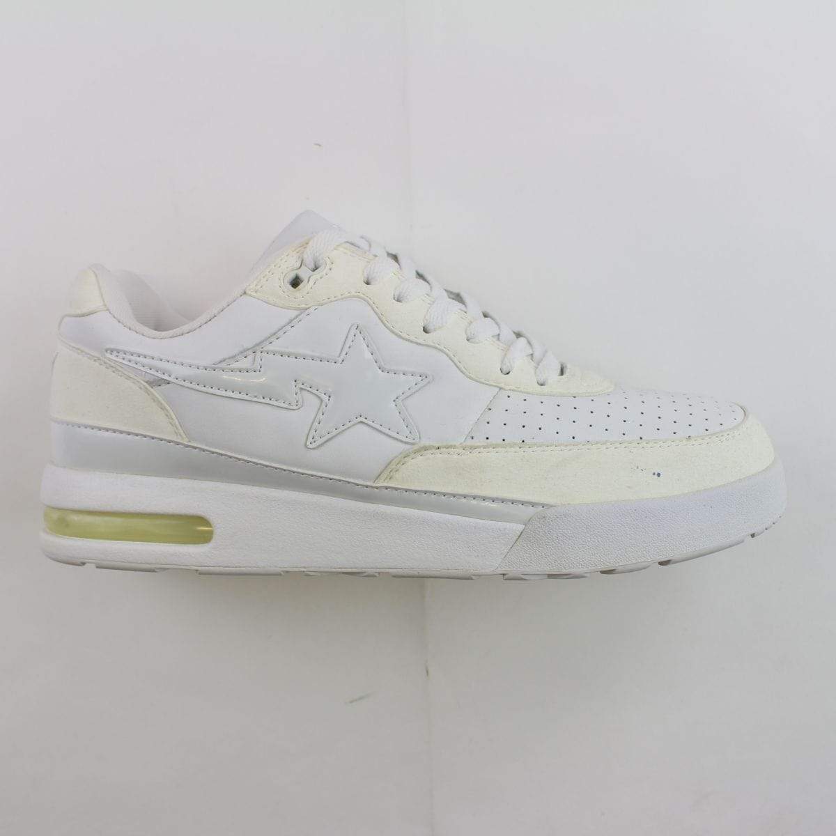 bape roadsta white cream - SaruGeneral