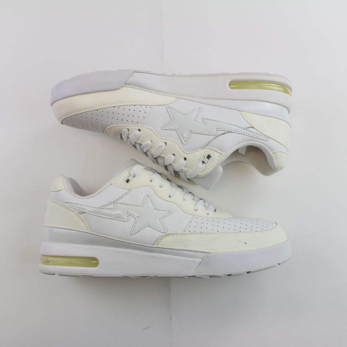 bape roadsta white cream - SaruGeneral