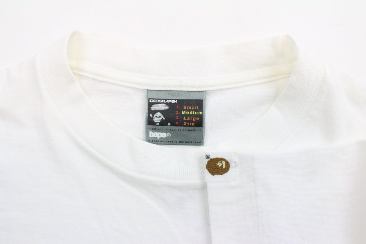 Bape Baby Milo Generals Tee White - SaruGeneral