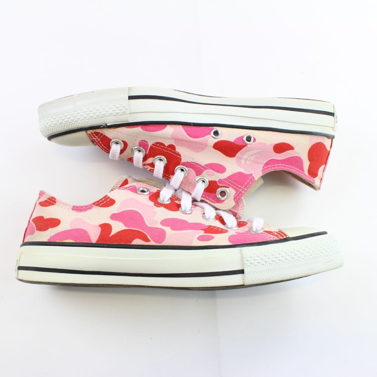 bape x chuck taylor converse pink camo 2002 - SaruGeneral