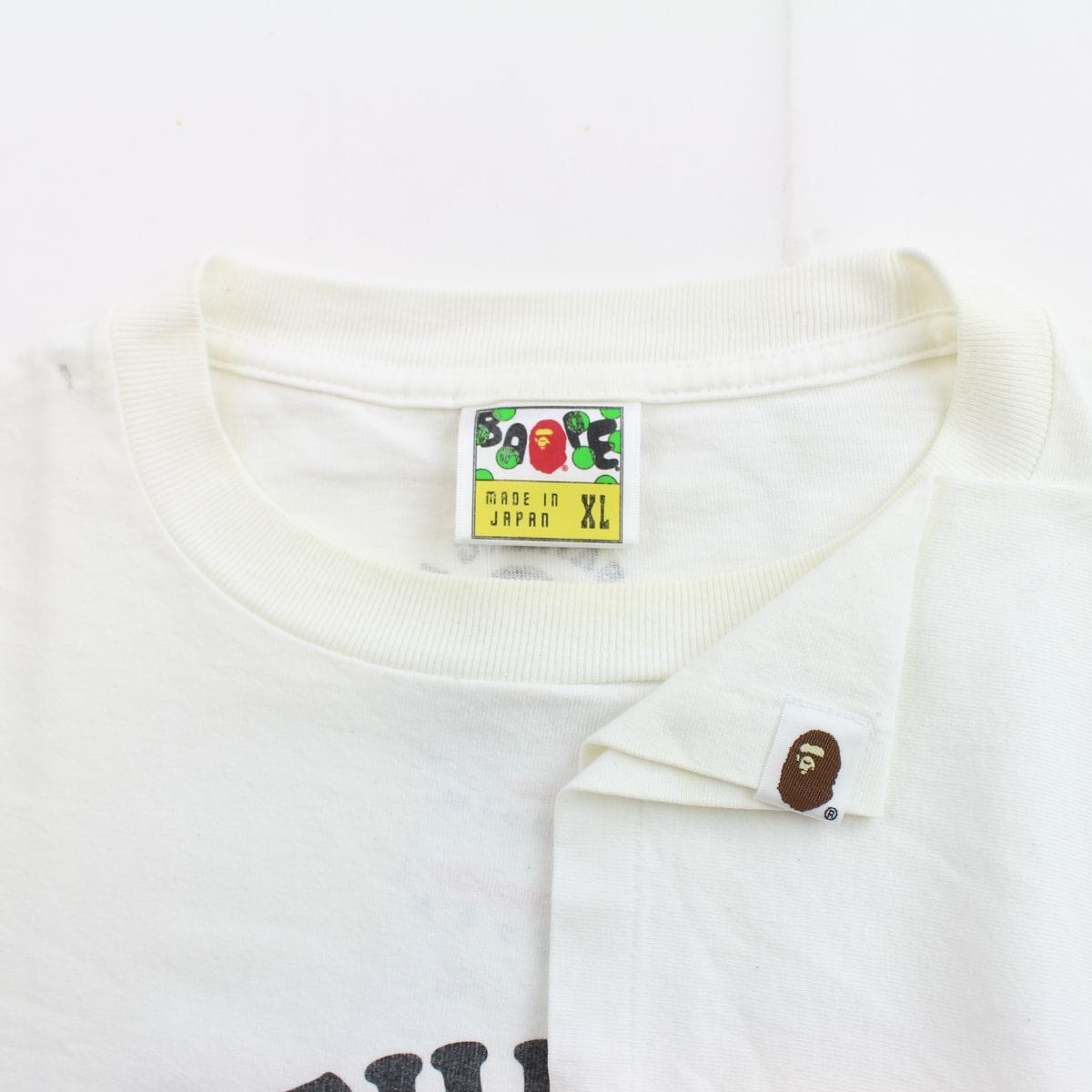 Bape Baby Milo Magazine Tee White - SARUUK