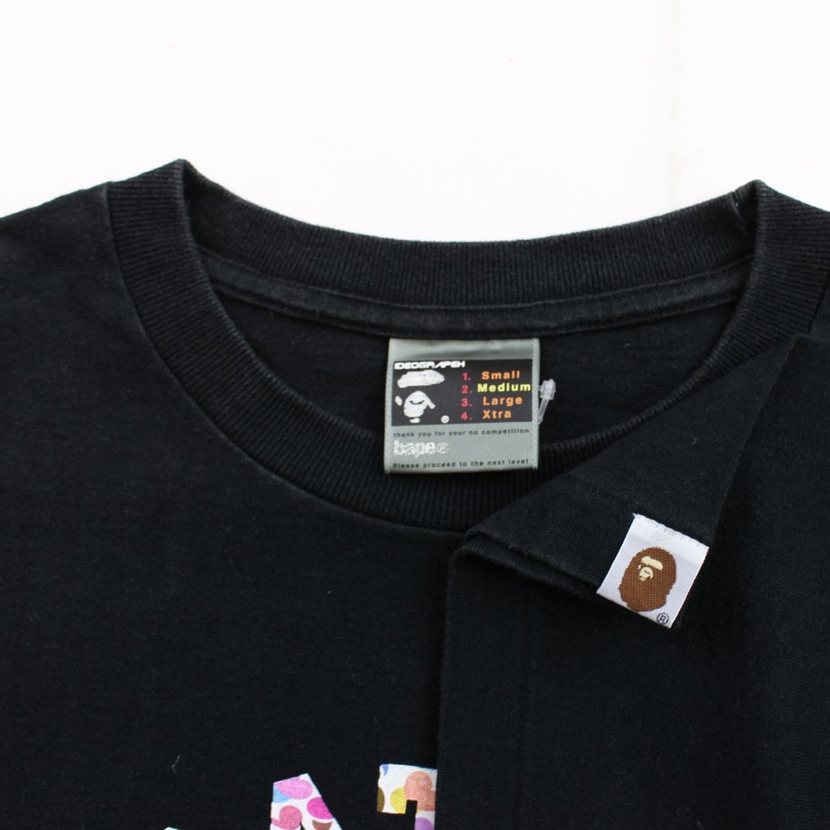 Bape Baby Milo 2005 Multi Camo Tee Black - SARUUK