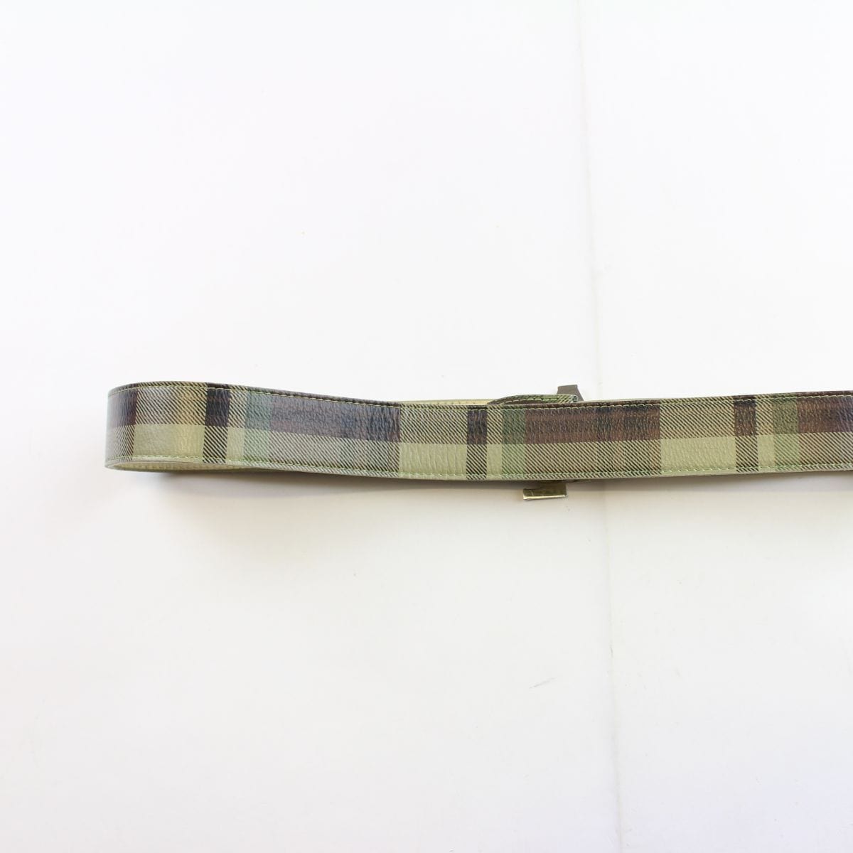 Bape Green Tartan Belt - SARUUK