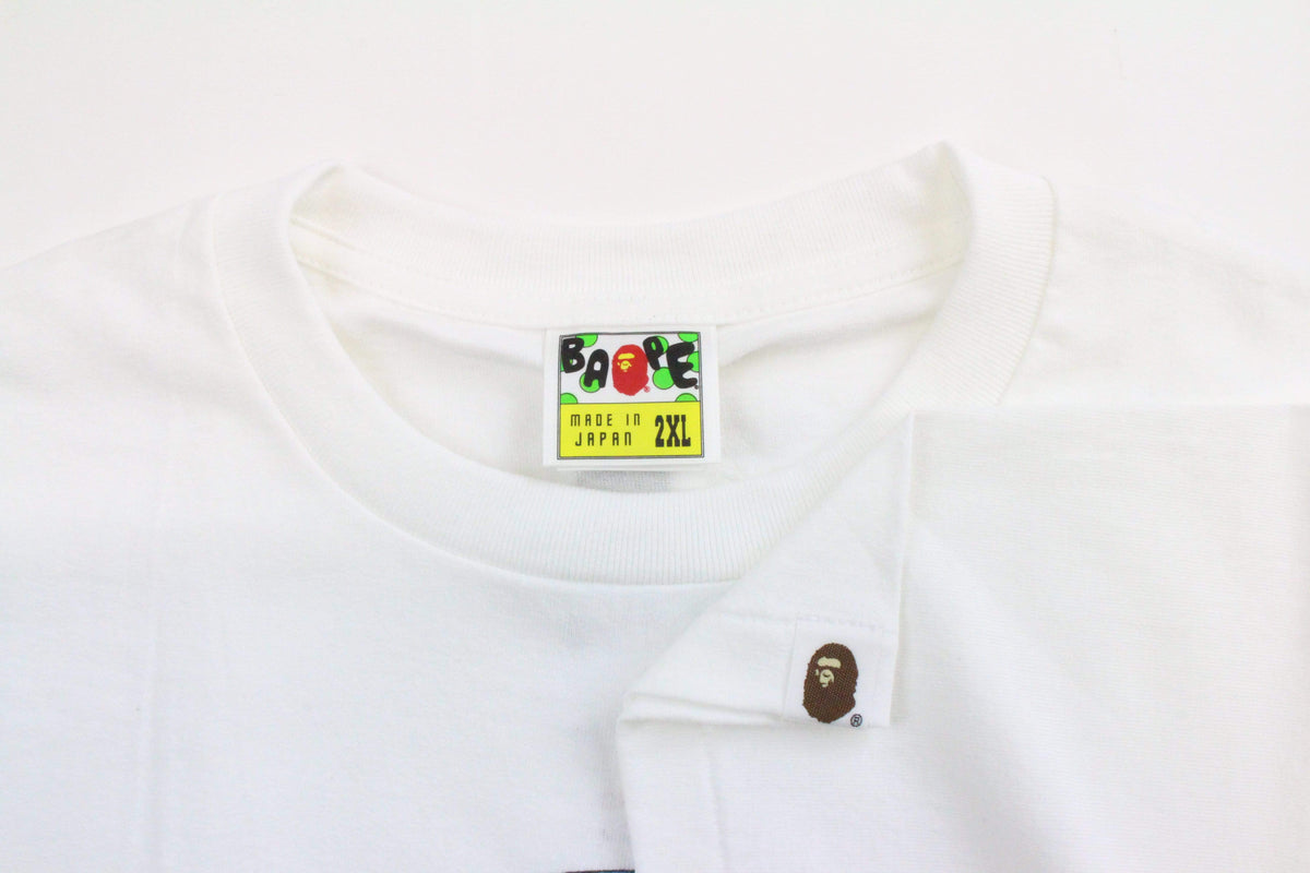 Bape x One Piece Tommy Choppa Tee White - SaruGeneral