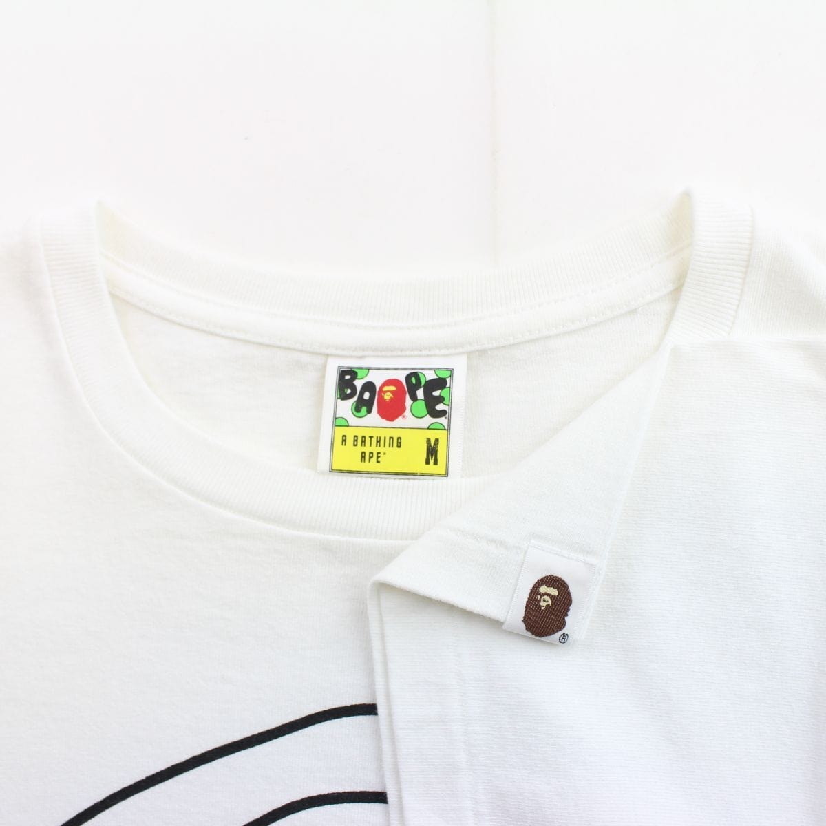 Bape Magician Logo Tee White - SARUUK