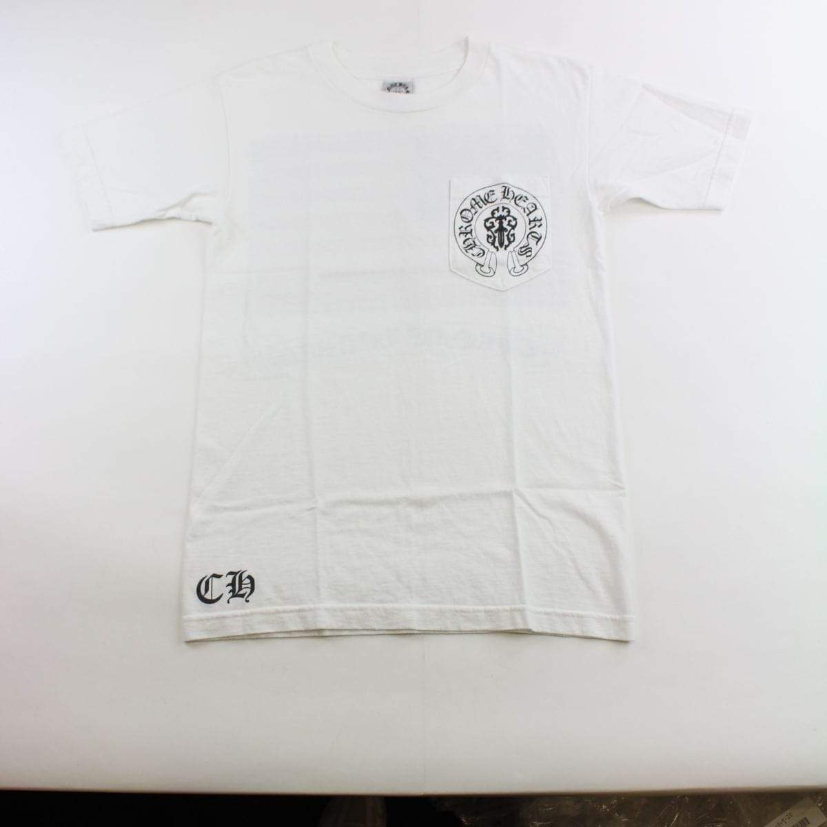 chrome hearts usa logo tee white - SaruGeneral