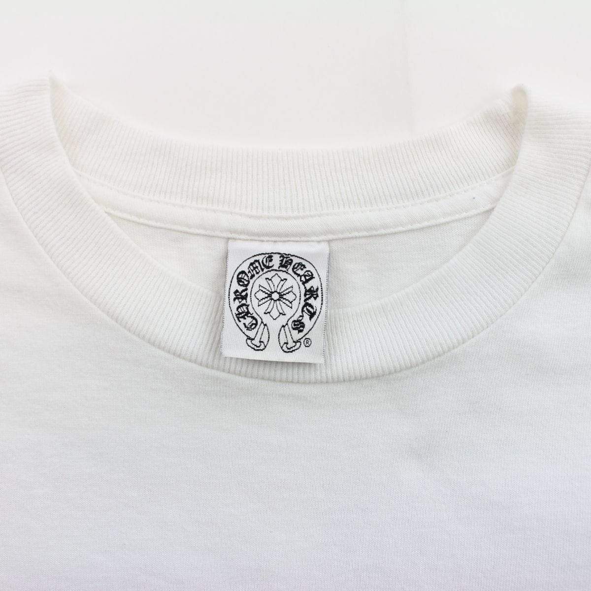 chrome hearts usa logo tee white - SaruGeneral