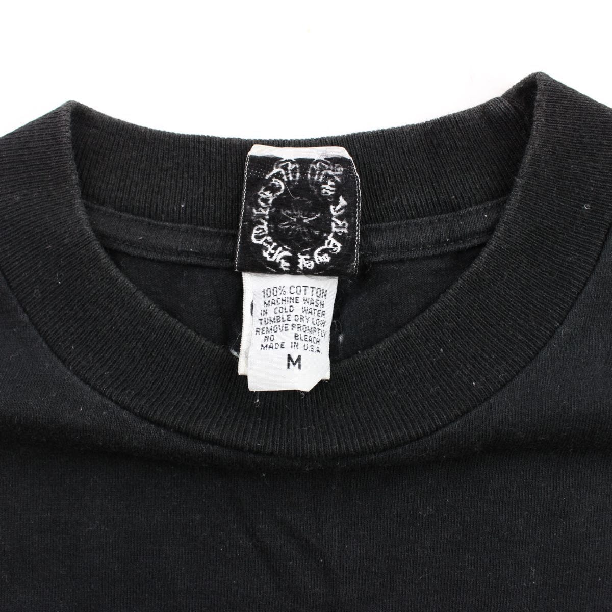chrome hearts x foti skull wings pocket tee black - SaruGeneral