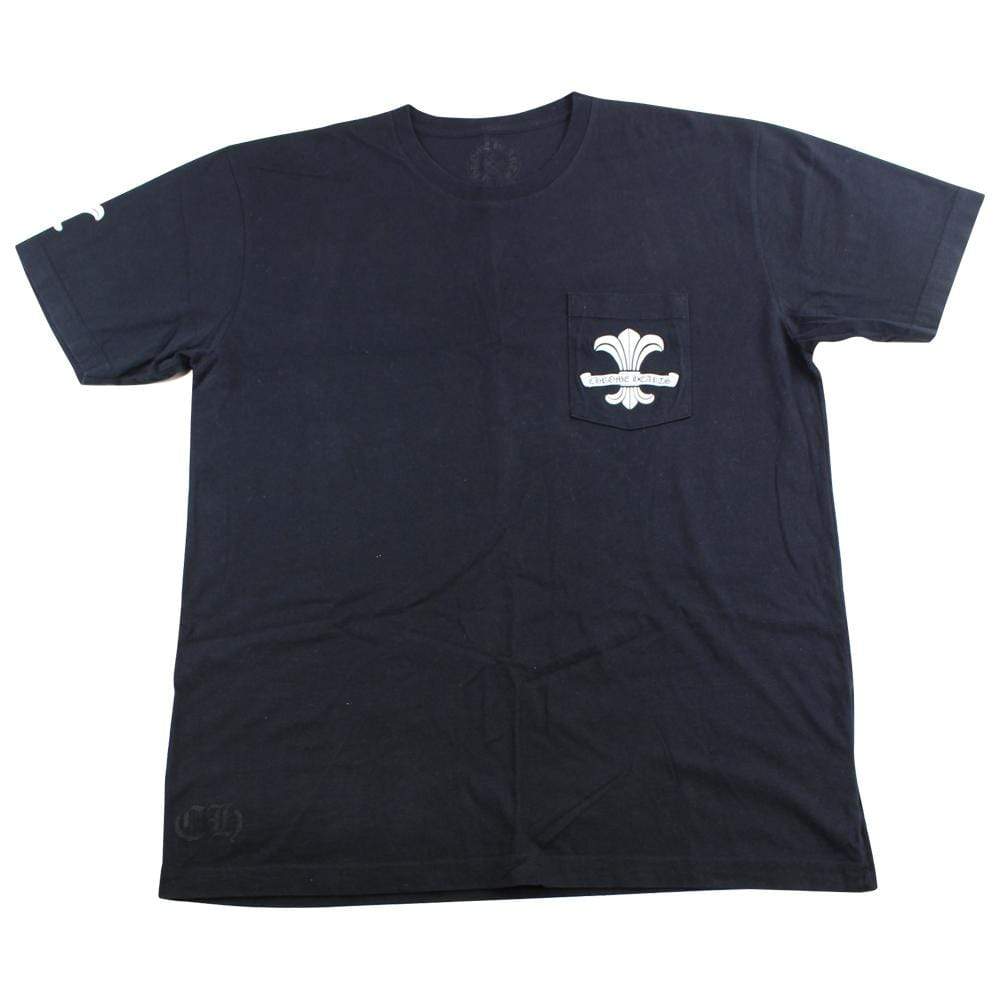 chrome hearts Crest Crosses tee black - SaruGeneral