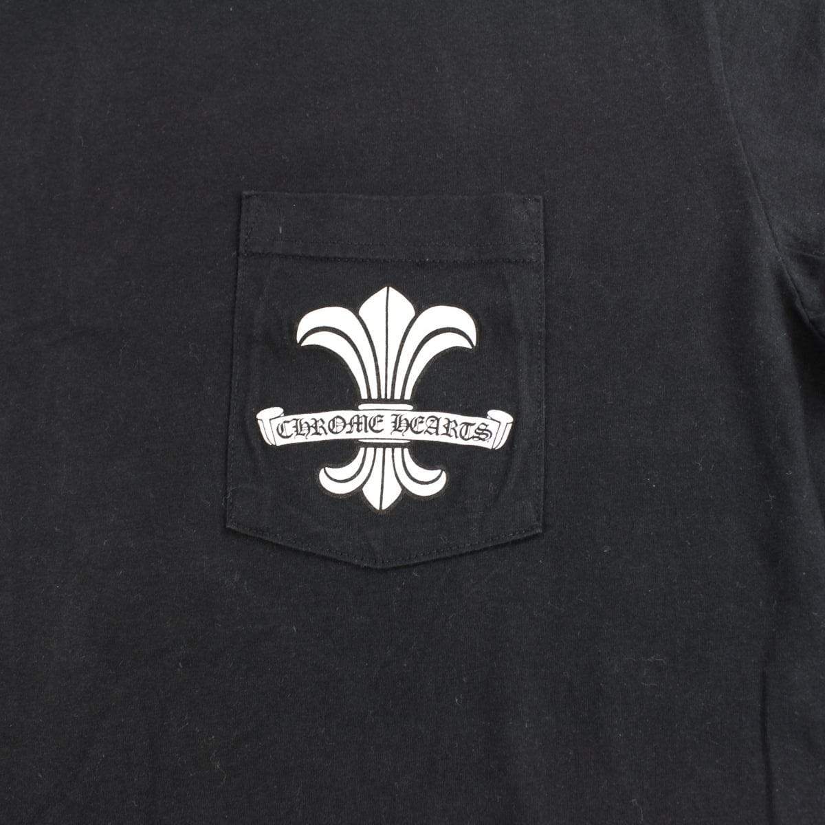 chrome hearts Crest Crosses tee black - SaruGeneral