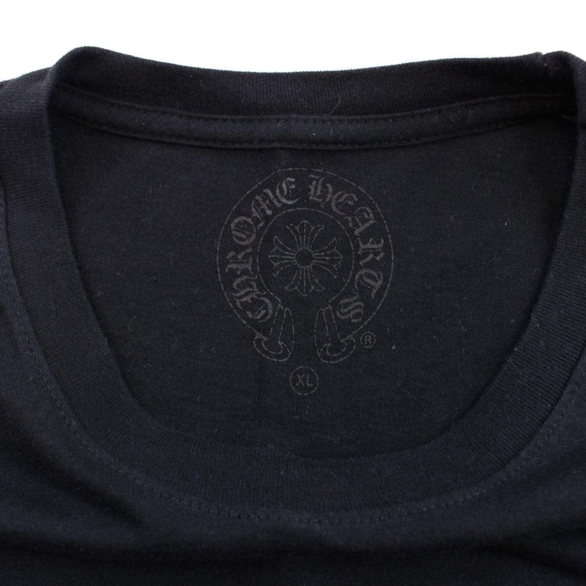chrome hearts Crest Crosses tee black - SaruGeneral