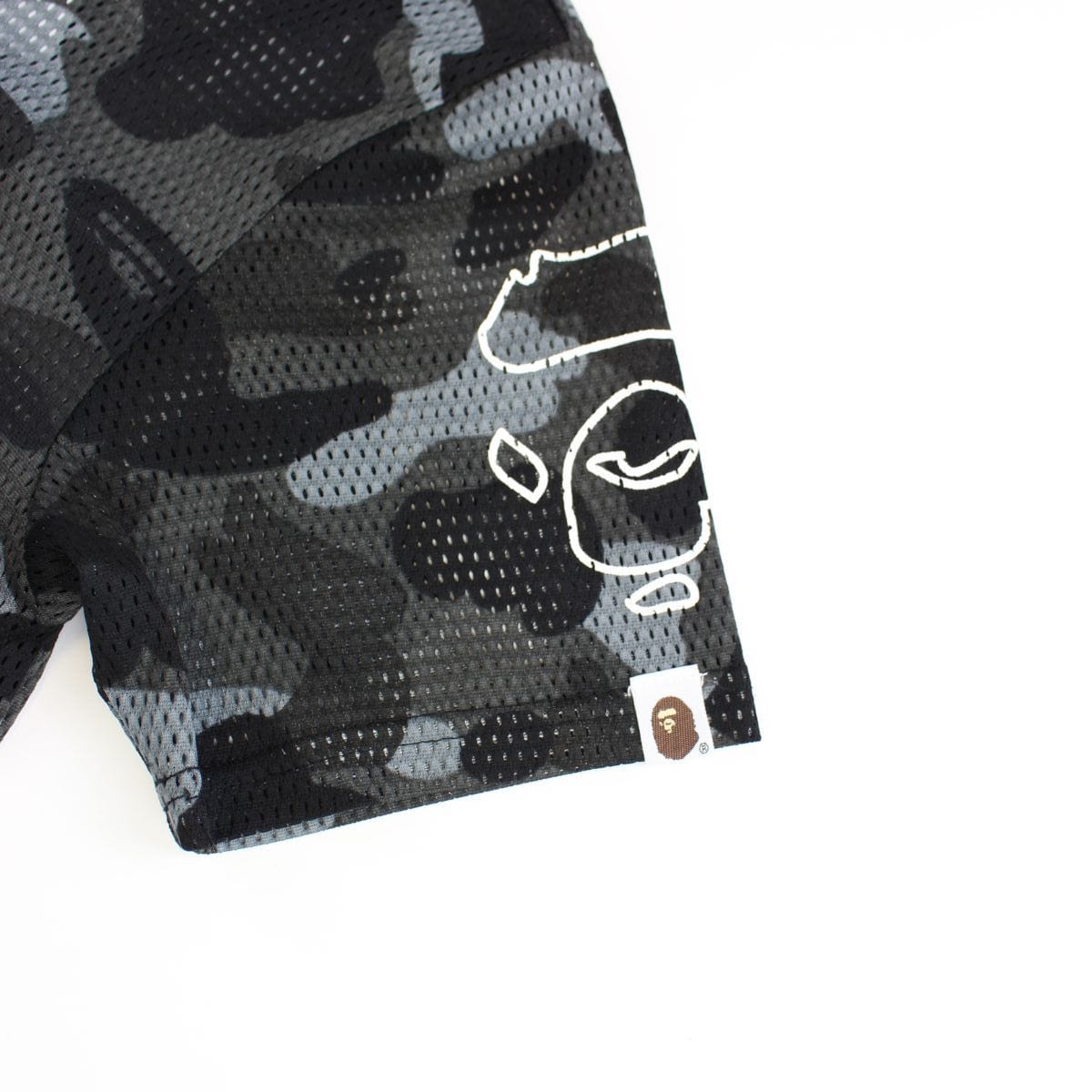 Bape Black Camo Football Jersey - SARUUK