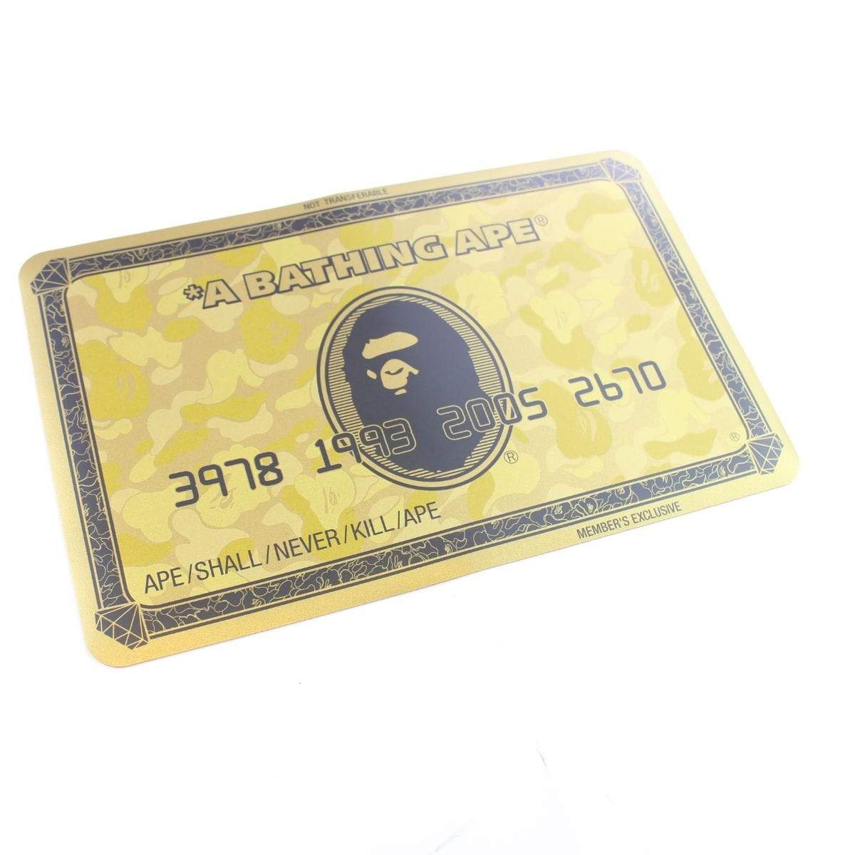 bape members exclusive mousepad - SaruGeneral