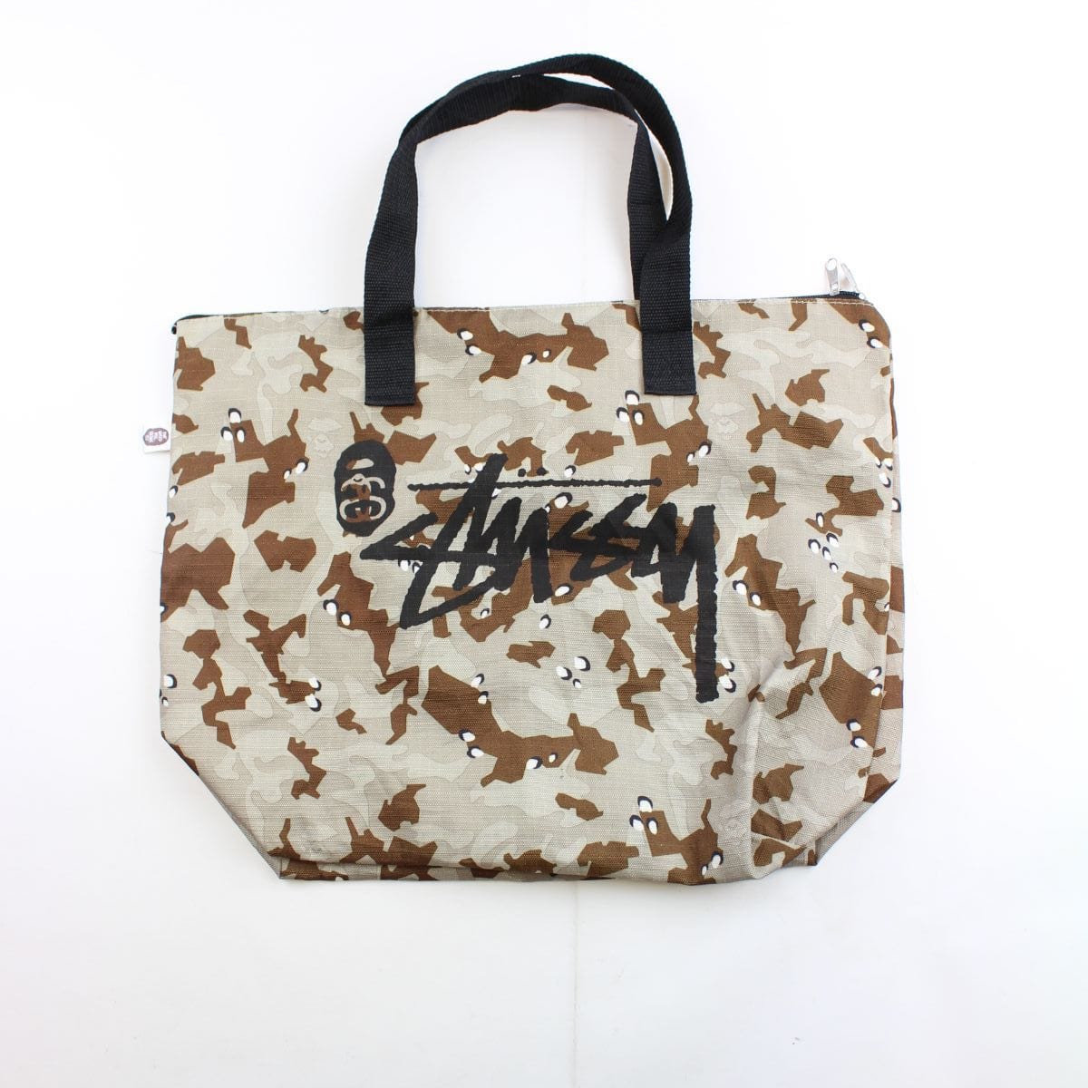 Bape x Stussy Desert Camo Tote Bag - SARUUK