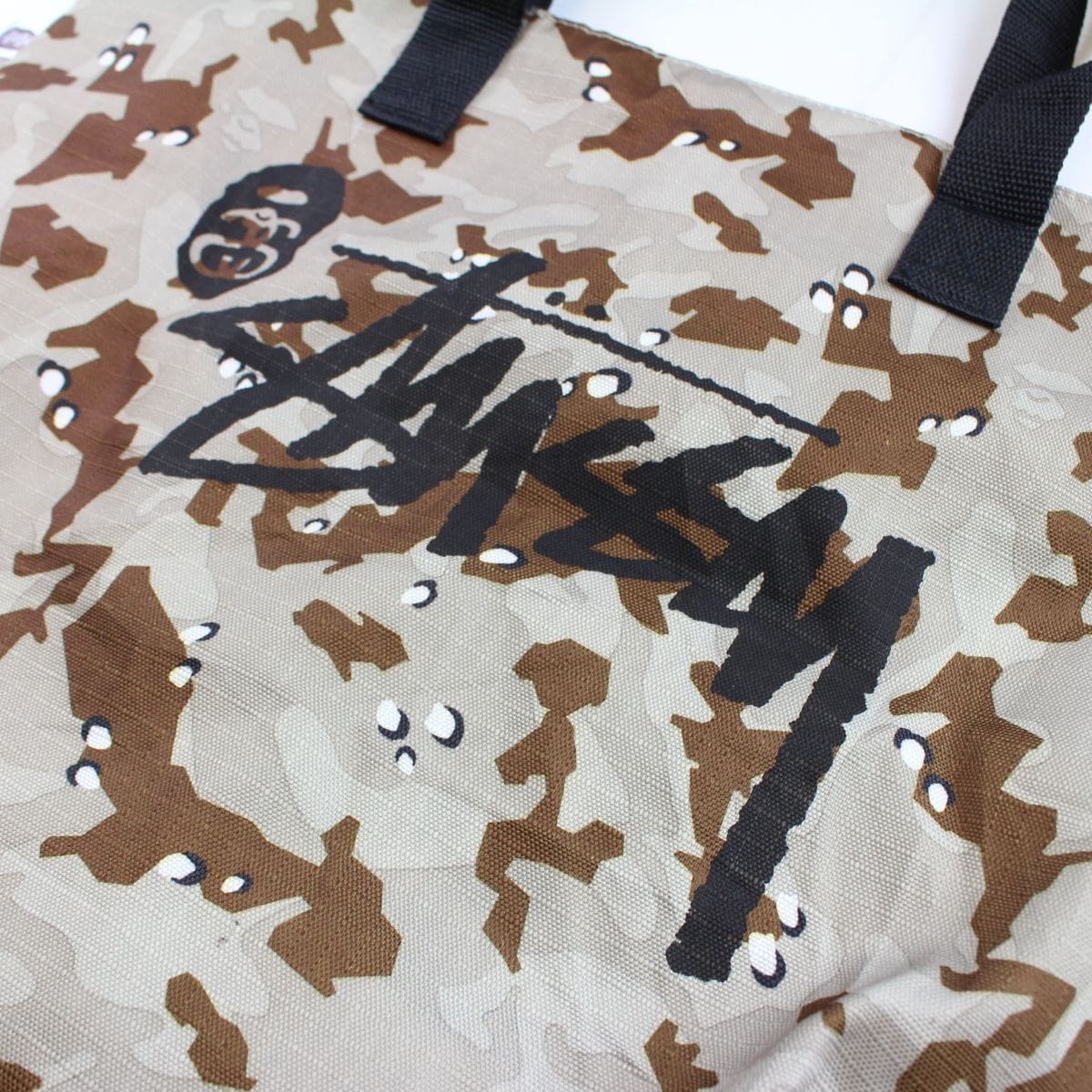 Bape x Stussy Desert Camo Tote Bag - SARUUK