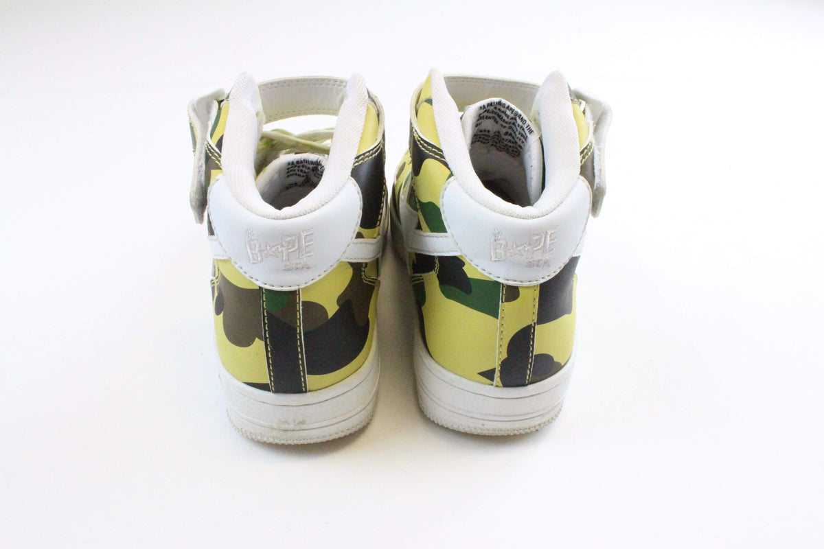 Bapesta 1st Yellow Camo Highs - SaruGeneral