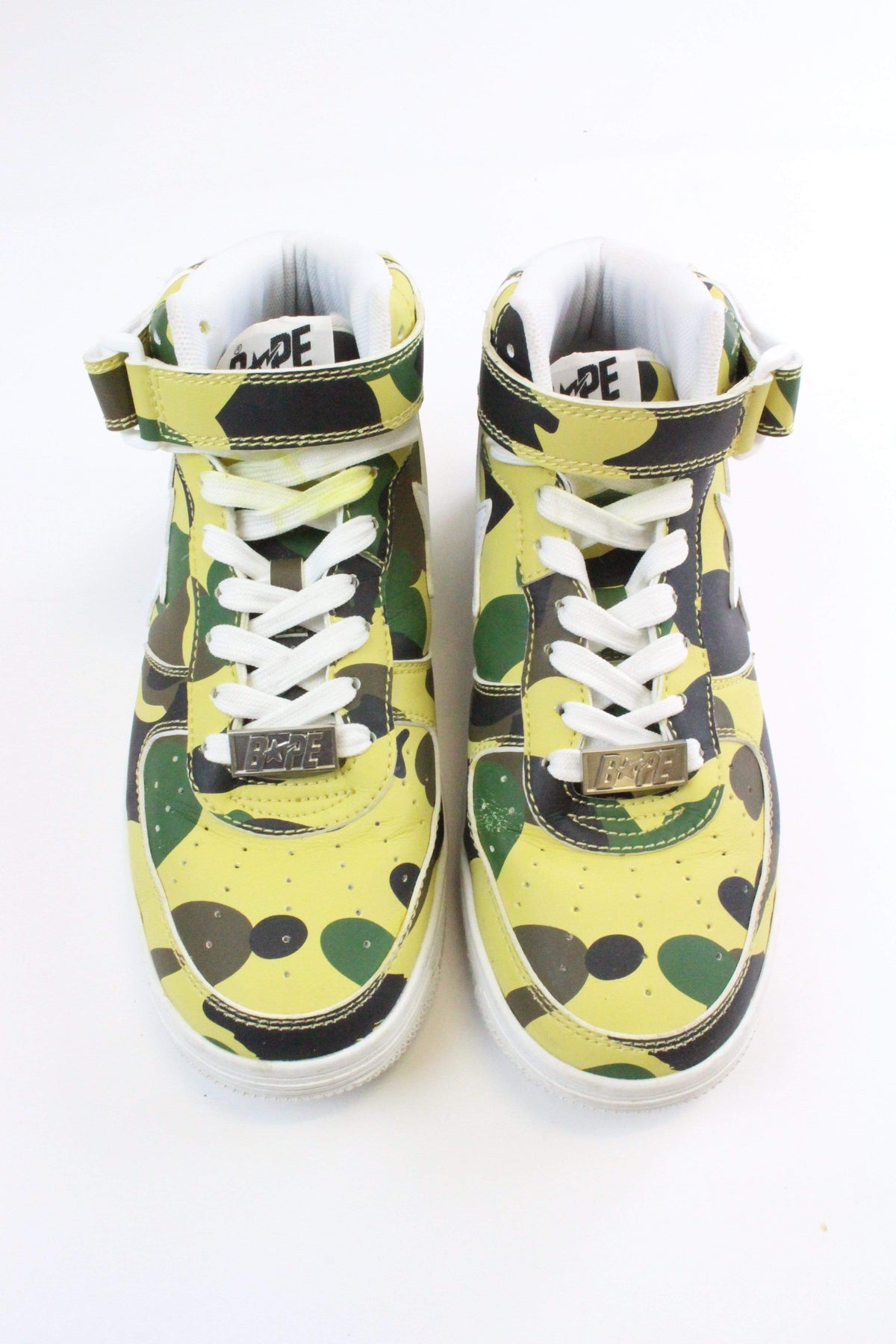 Bapesta 1st Yellow Camo Highs - SaruGeneral