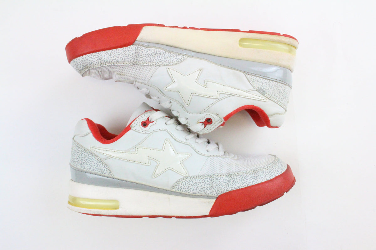 Bape Cement & Red Roadstas - SaruGeneral