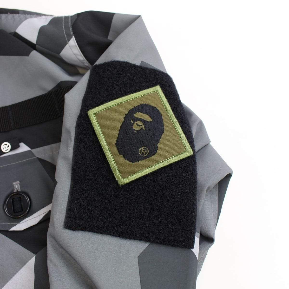 bape splinter camo jacket black grey - SaruGeneral