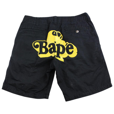 Short imprimé Bape Baby Milo noir