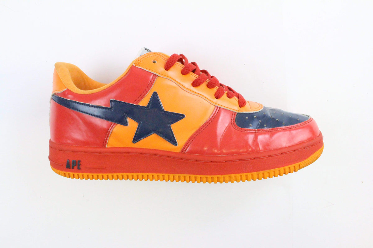 Bapesta Red & Orange - SaruGeneral