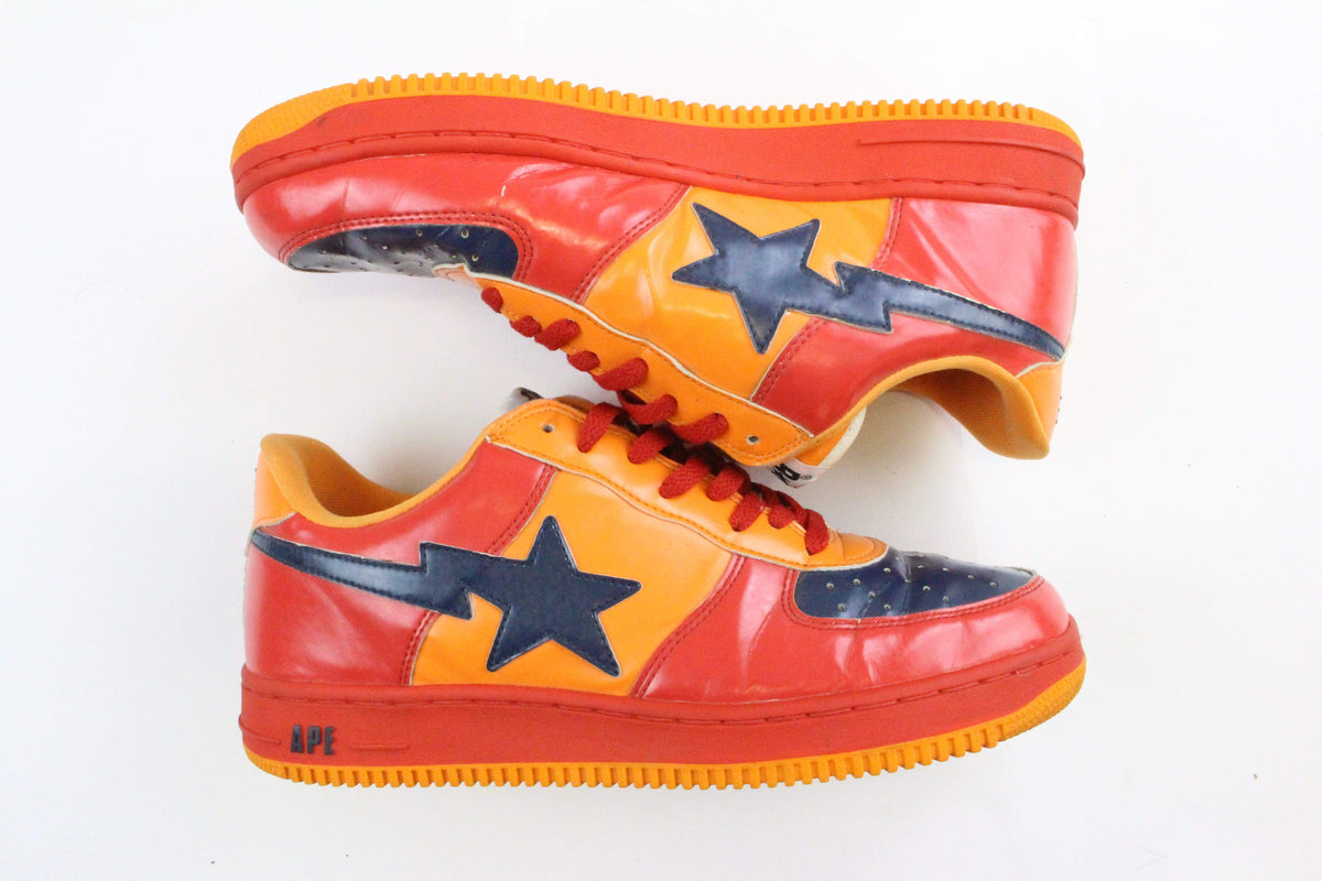 Bapesta Red & Orange - SaruGeneral