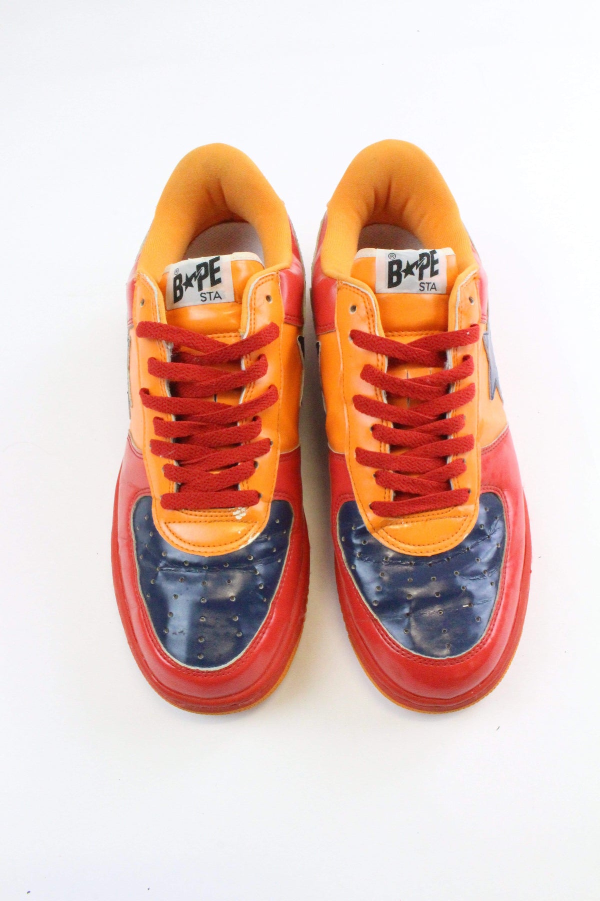 Bapesta Red & Orange - SaruGeneral