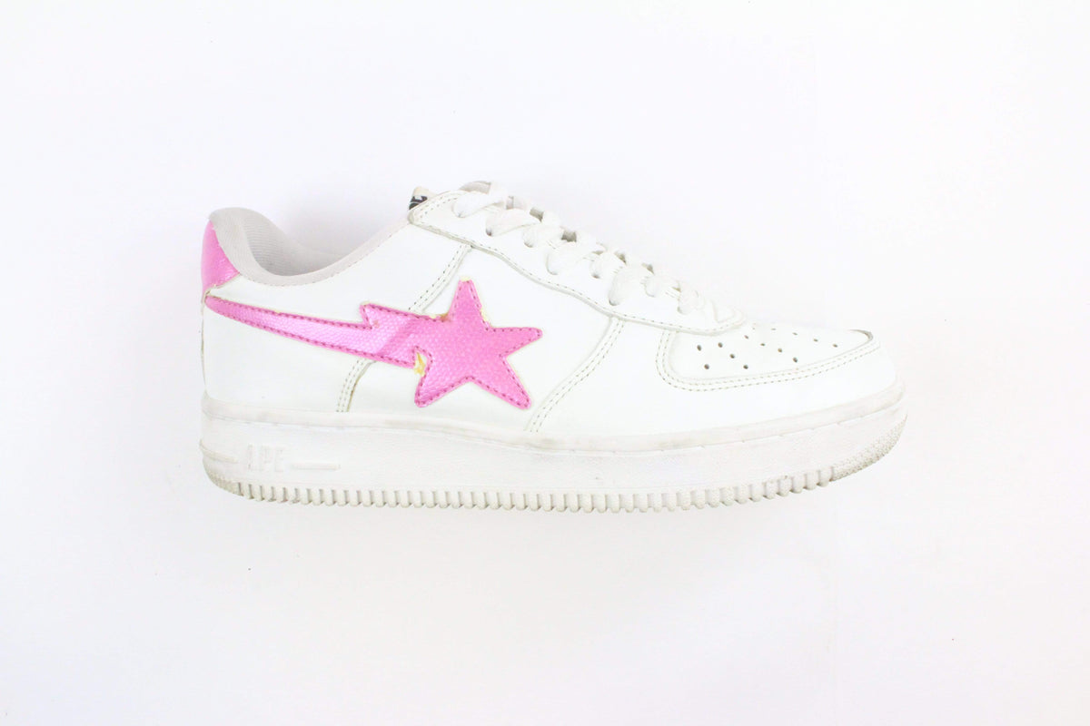 Bapesta Pink Snakeskin Star - SaruGeneral