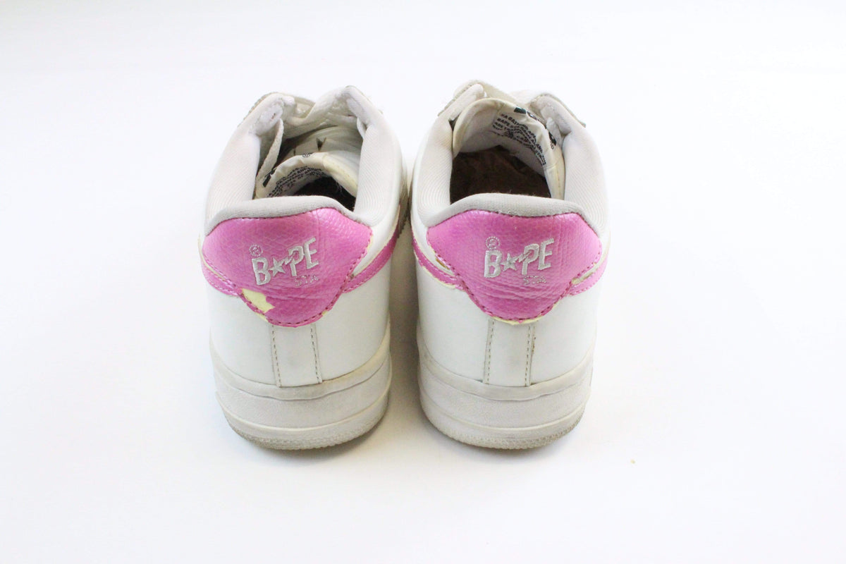 Bapesta Pink Snakeskin Star - SaruGeneral