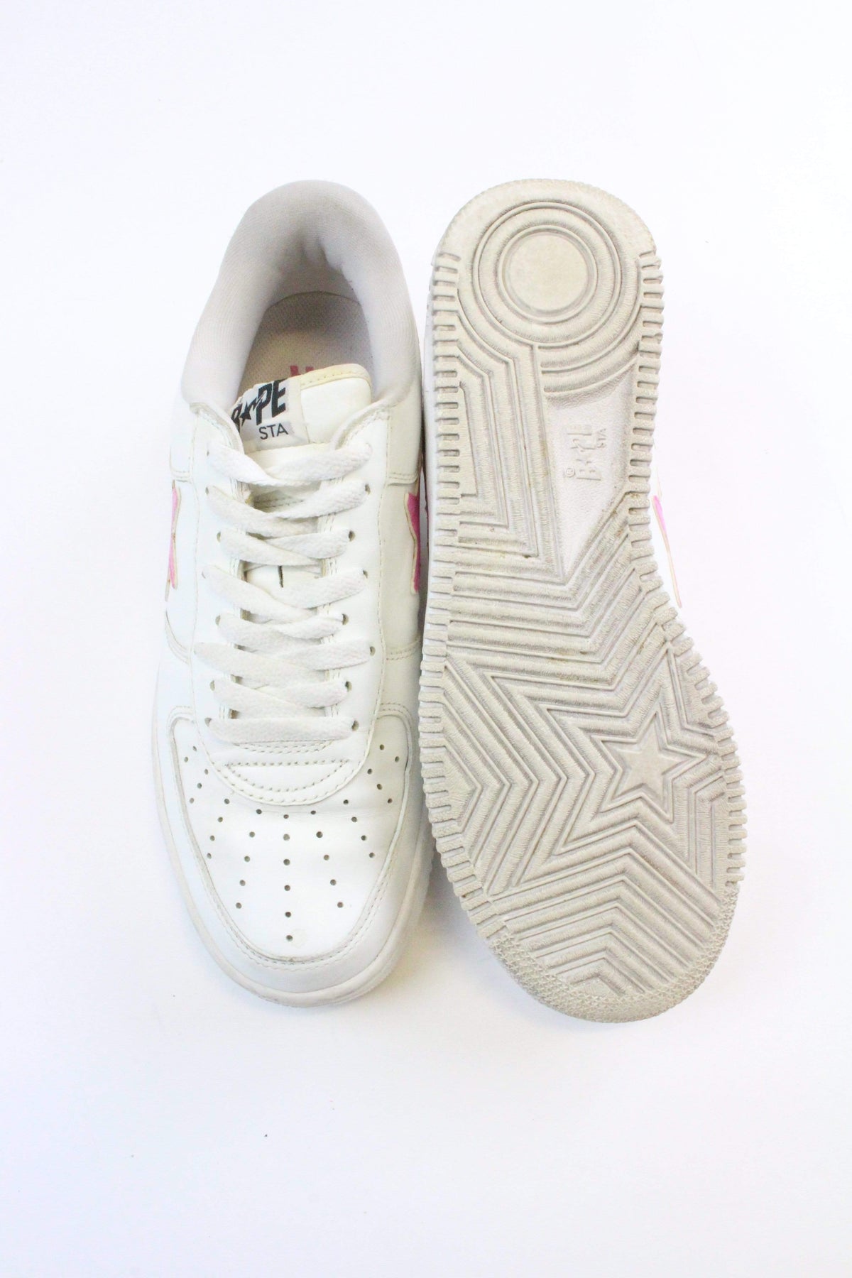 Bapesta Pink Snakeskin Star - SaruGeneral