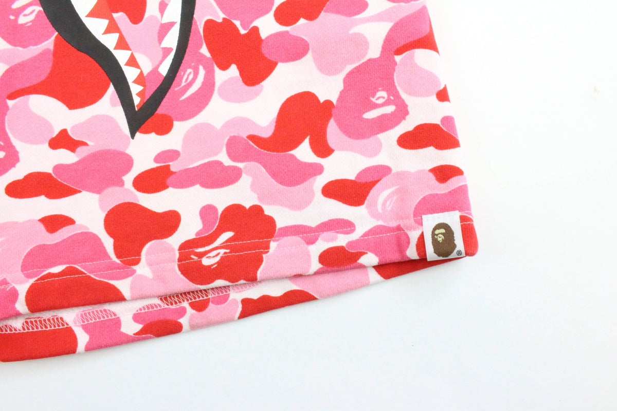 Bape Pink Camo Shark Shorts - SaruGeneral